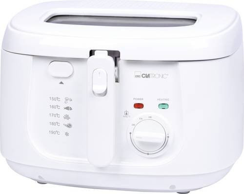 Clatronic Fritteuse FR 3771 mit 1800W in Weiß - Bild 1