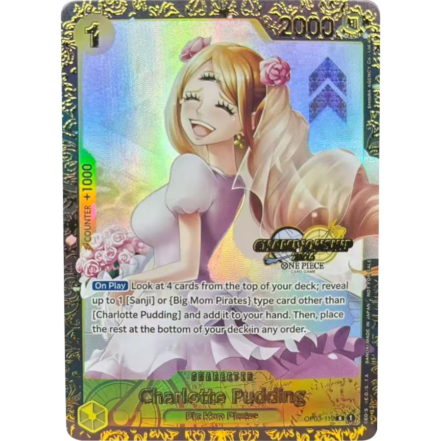 Bandai One Piece Sammelkarten 2024 Championship Shirahoshi Rebecca - Bild 2