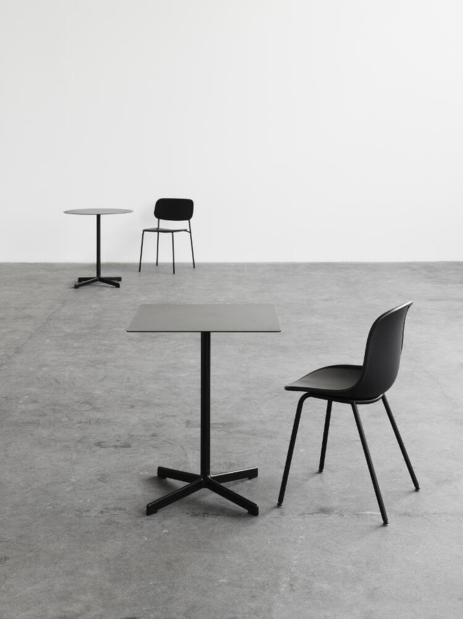 HAY Neu Tisch aus verzinktem Stahl und Aluminiumguss für Innen- und Außenbereich - Bild 2