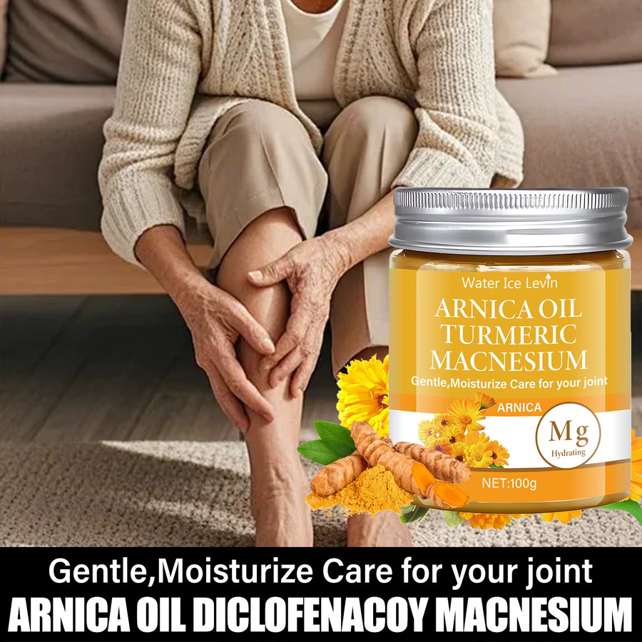 Water Ice Levin Gelenkcreme mit Arnica, Magnesium, Kurkuma, Unisex - Bild 3