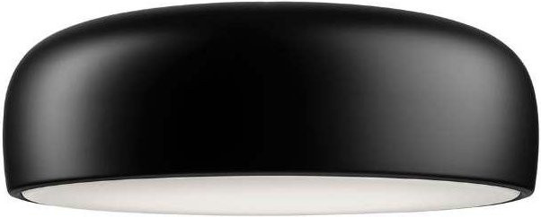 FLOS Smithfield C LED-Deckenleuchte in Schwarz matt mit integriertem LED-Leuchtmittel (2700K) - Bild 1
