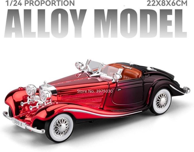 500K Atlantic Cars Spielzeugmodell, 1:24, Rückzieher, ab 14 Jahren - Bild 1