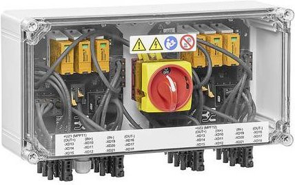 Weidmüller Generatoranschlusskasten PVN DC 3I 3O 2MPP SW SPD1R EVO 11 in Transparent - Bild 1