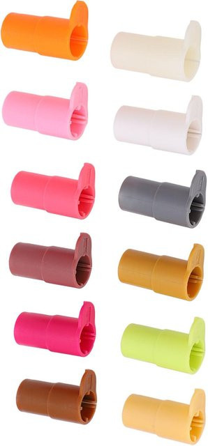 12 Stück Stiftadapter aus ABS-Kunststoff in Weiß als Ersatz für deine Cricut Schneidemaschine - Bild 1