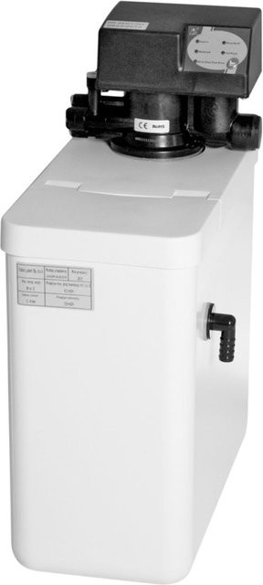 Stalgast Wasserenthärter halbautomatisch in Weiß/Schwarz, B/H/T: 18 x 50 x 42 cm - Bild 1