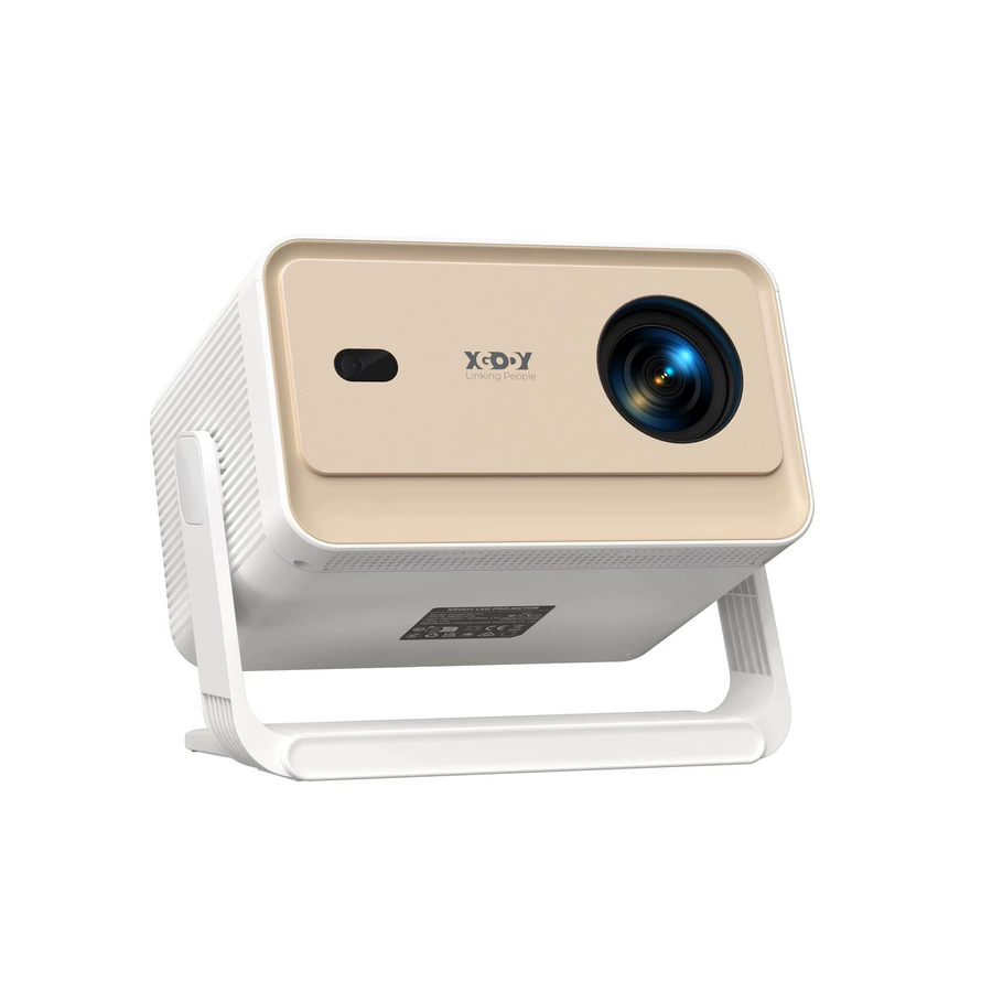 XGODY A6/N6 Pro 4K UHD Beamer mit 700 ANSI, Android, 1 GB RAM + 32 GB Speicher, Autofokus, Keystone-Korrektur, Gimbal und Wifi6 in Weiß - Bild 8