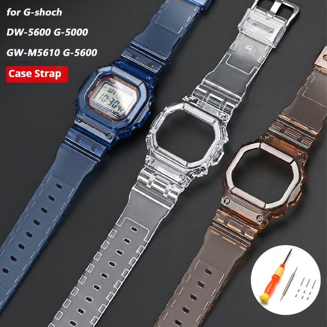 Casio Uhrenarmband Silikon, Schwarz, Unisex - Bild 1