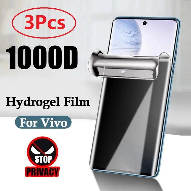 3 Stück Datenschutz Hydrogel-Schutzfolien für Motorola G34, G54, G84, G53, G53J 5G, G54 5G Power, Edge 40 Neo und Moto G14 - Bild 1