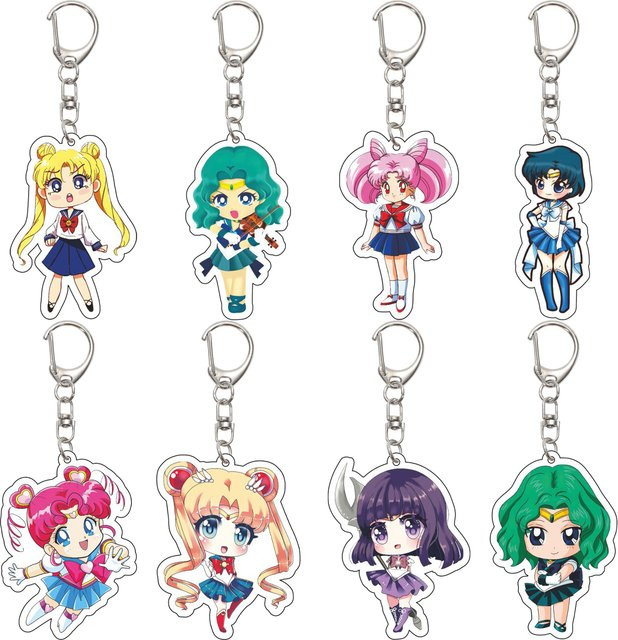 Bandai Schlüsselanhänger Anime Sailor Moon, Acryl, 55 mm, Unisex - Bild 1