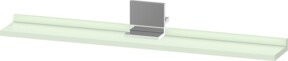 Duravit Spiegel-Ablage Sivida in Grün Matt mit Chrom-Details, B/T/H: 85 x 65 x 3,6 cm - Bild 1