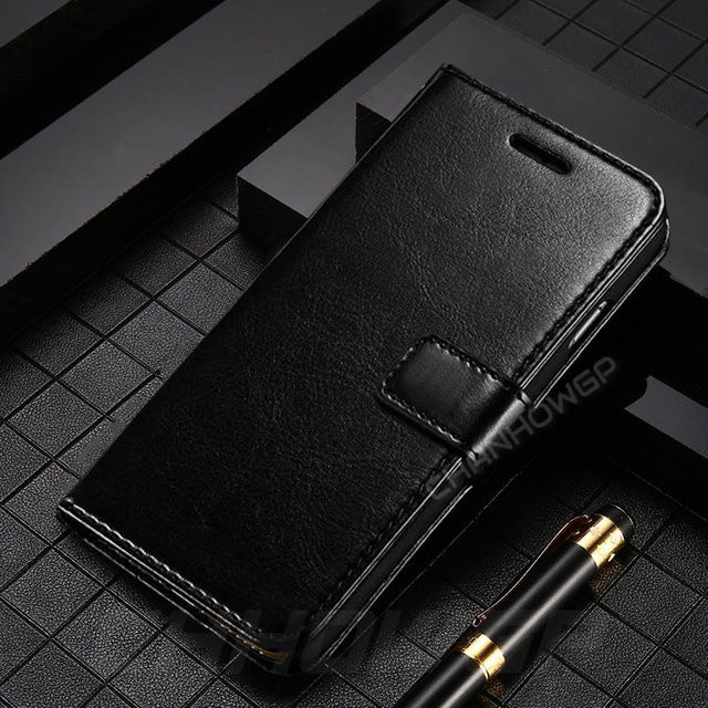 Magnetische Leder-Handyhülle für Samsung Galaxy S30 in Schwarz - Bild 1