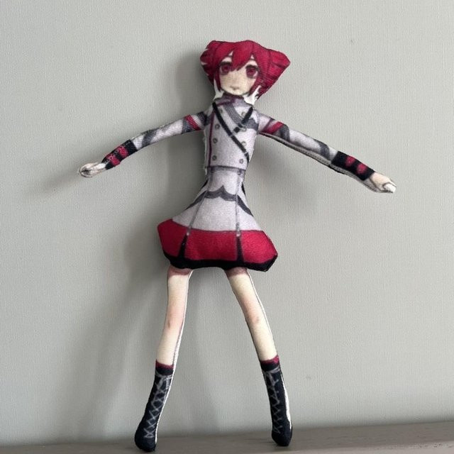 Yiran toy Kasane Teto Plüschpuppe, ab 2 Jahren - Bild 1