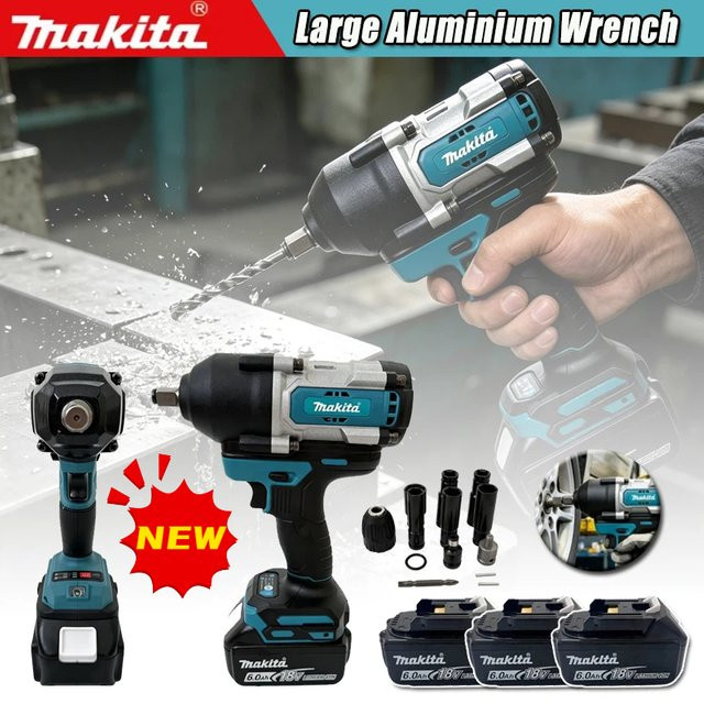 Makita LXT Akku-Schlagschrauber Bürstenlos mit hohem Drehmoment und Steckschlüsselsatz 18V - Bild 1