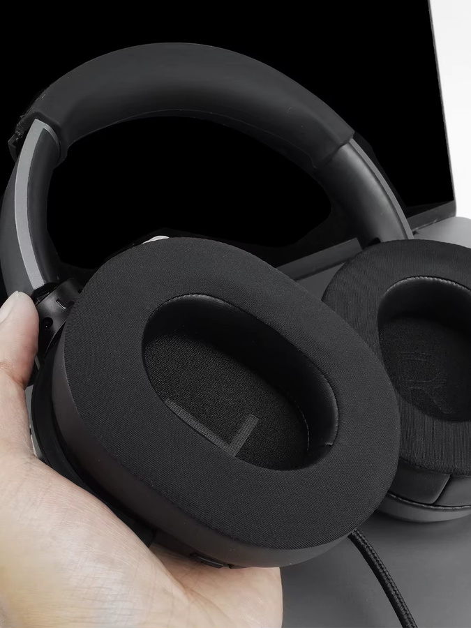 Sennheiser Ersatz-Ohrpolster aus Memory-Schaum und Proteinleder für HD280 Pro HMD280 PRO Kopfhörer, Schwarz - Bild 5