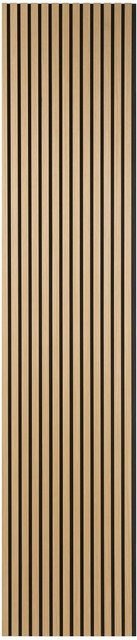 Fibrotech Akustikpaneel aus MDF in Eiche Hell Holzoptik, B/H: 52 x 244 cm, Tiefe: 1,8 cm - Bild 1