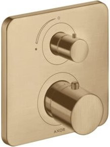 Hansgrohe Axor Citterio M UP-THM Duschset mit Thermostat und Einhebelmischer in Brushed Bronze - Bild 1