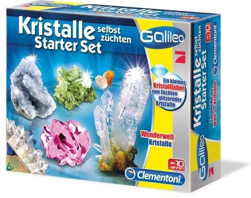 Clementoni Galileo Kristalle selbst züchten Starter Experimentier-Set ab 8 Jahren - Bild 1