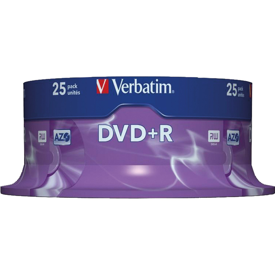 Verbatim DVD+R Rohlinge Matt Silver 25 Stück 4,7 GB Spindel - Bild 2