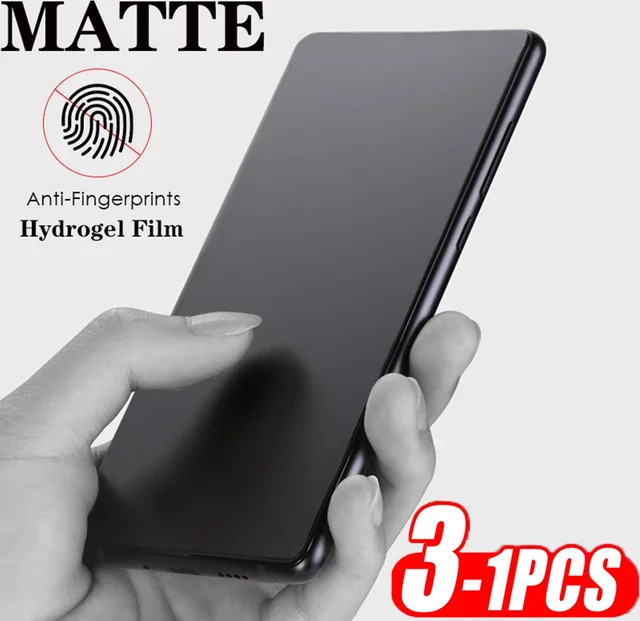 Xiaomi Redmi Note 13 Pro / 13 Pro Plus Hydrogel Displayschutzfolie Matte TPU Schutzfolie Transparent - Bild 1
