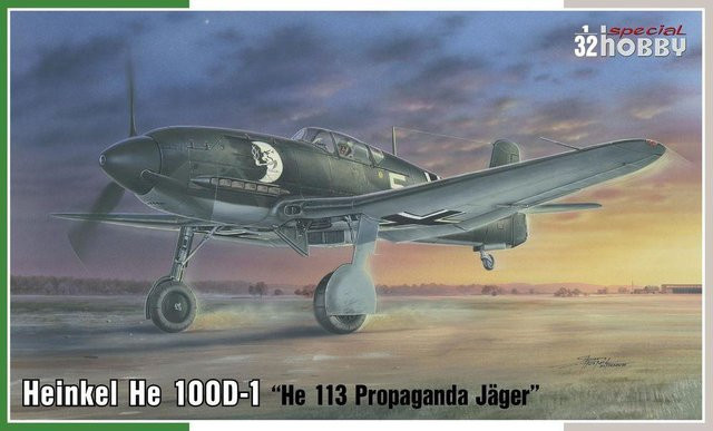 Special Hobby Heinkel He 100 D-1 Propaganda Jäger He 113, Modellbau, 1:32 - Bild 1