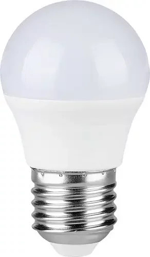 V-TAC LED E27 Birne Weiß 4,5W Ø 46 mm x H 82 mm - Bild 1