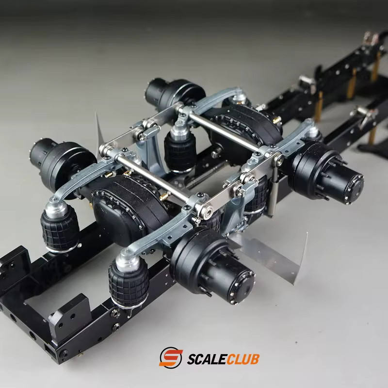 SCALECLUB Einzelhalter 8 Airbag-Tandem-Aufhängungssystem, 1:14, Zubehör - Bild 5