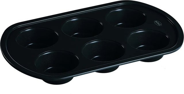 Rösle BBQ-Muffinform 6-teilig Schwarz - Bild 1