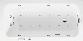 Duravit Whirlwanne Qatego in Weiß, rechteckig, Einbauversion, B/T: 150 x 75 cm - Bild 1