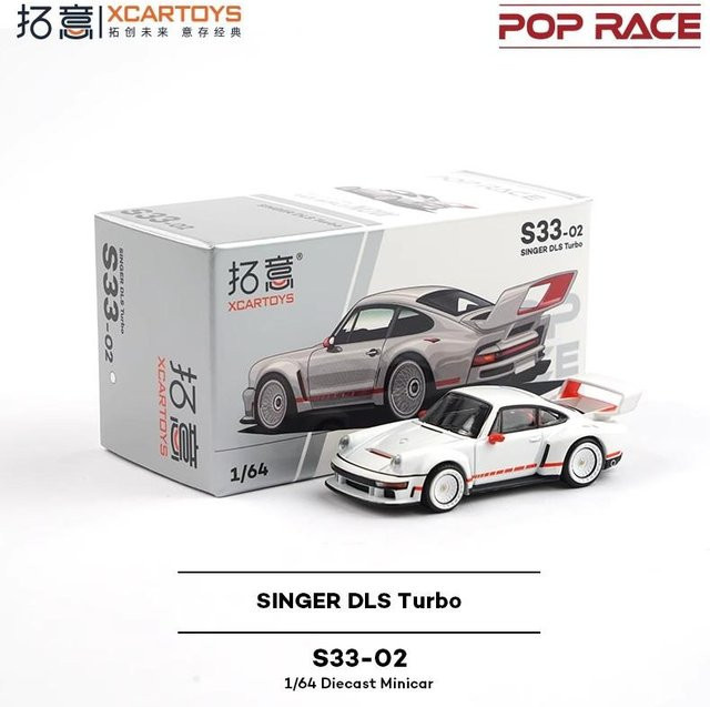 Xcartoys Poprace Porsche Singer DLS Turbo, Diecast Modell, 1:64, ab 14 Jahren - Bild 1