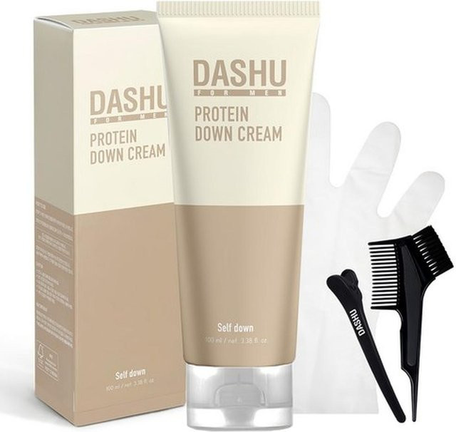 DASHU Protein Glättungscreme, 100 ml, Normales Haar, Herren - Bild 1