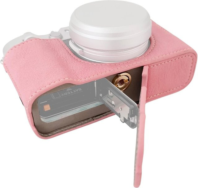 Andoer Retro Kamera Schutzhülle für Fujifilm X100VI in Rosa - Bild 1