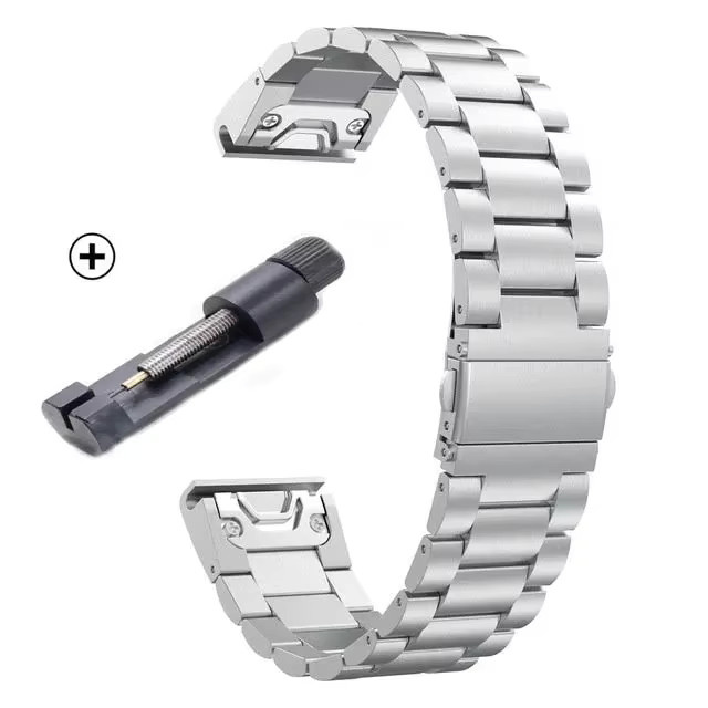 QCTOG Uhrenarmband Edelstahl, Unisex - Bild 2