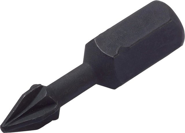 LUX-TOOLS Impact Bit Professional PZ1 Schraubendreher-Bit aus Stahl in Schwarz - Bild 1