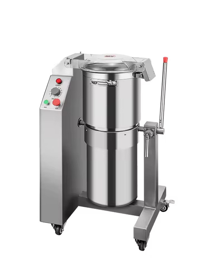 BABEJING Multifunktionaler Lebensmittelzerkleinerer und kommerzieller Mixer aus Edelstahl in Silber - Bild 1