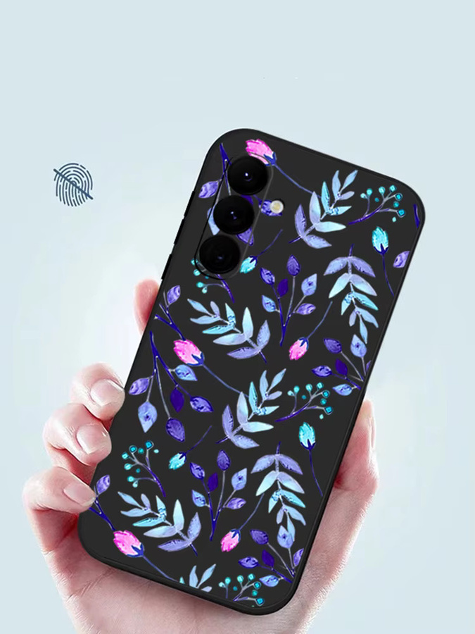 Bunte Blatt Handyhülle Soft Cover für Samsung Galaxy S25 S24 S23 S22 Ultra S23 Plus S24 FE A56 A16 A36 A55 A54 A15 A14 A35 5G in Mehrfarbig - Bild 6