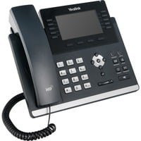 Yealink SIP-T46U IP-Telefon in Grau mit 4,3 Zoll LCD, WLAN, Bluetooth und kabellosem Mobilteil - Bild 1