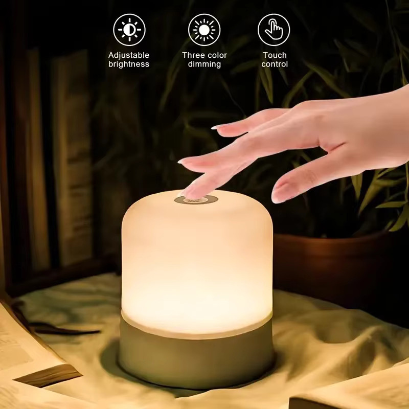 GGBEE LED Nachtlicht mit Fernbedienung und Dimmer in Tricolor für Kinderzimmer und Schlafzimmer - Bild 5