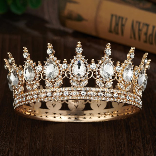 Cenmon Diadem, Strass, Braut, Hochzeit - Bild 1