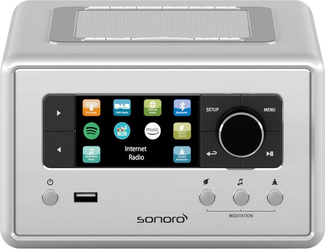 Sonoro Relax Internetradio in Silber - Bild 1