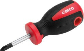 Cimco Kreuzschlitzschraubendreher PH1 schwarz 25 mm - Bild 1