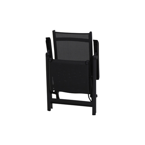 Siena Garden Relaxsessel Tesoro aus Aluminium und Textilene in Anthrazit Matt, B/H/T: 60,5 x 111 x 72 cm - Bild 3