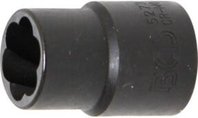 BGS Spiral-Profil-Steckschlüssel-Einsatz und Schraubenausdreher 5273 mit 10 mm (3/8 Zoll) Antrieb und 13 mm Schlüsselweite - Bild 1