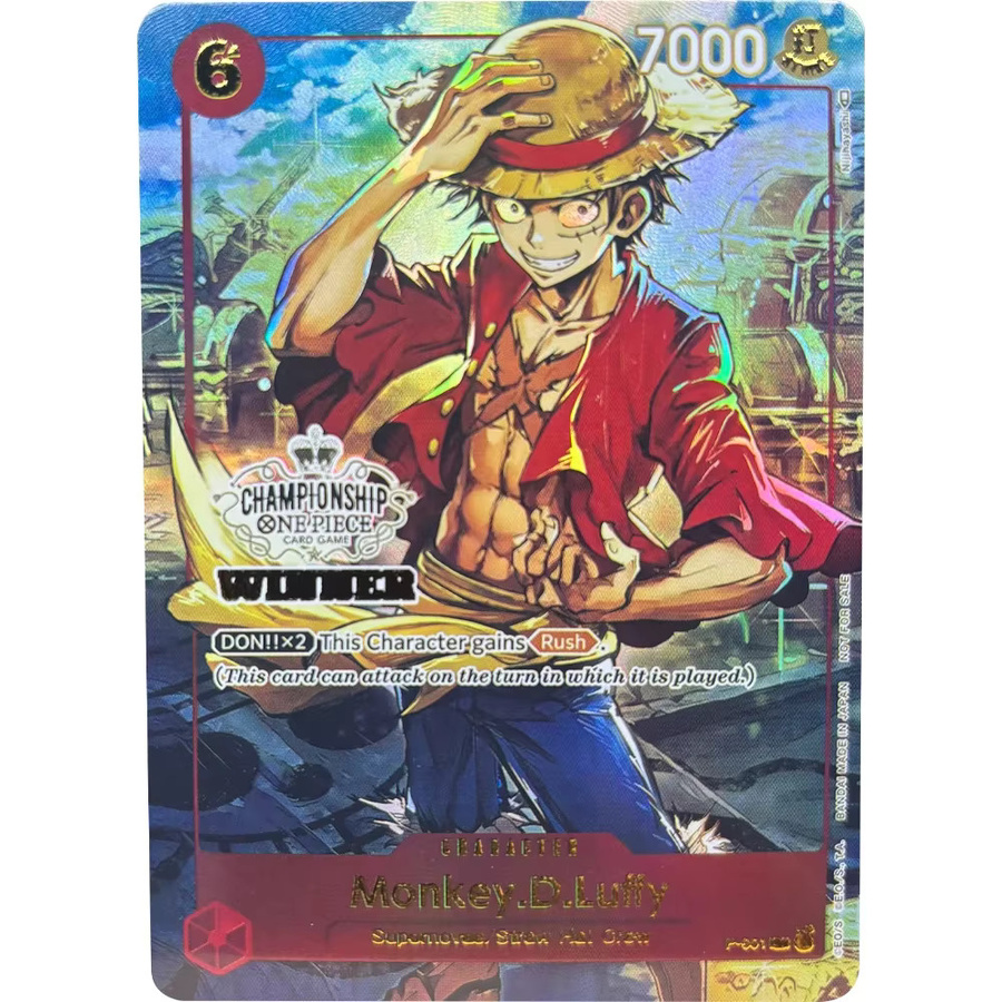Bandai One Piece Sammelkarten Monkey D. Ruffy, Spielzeug - Bild 2