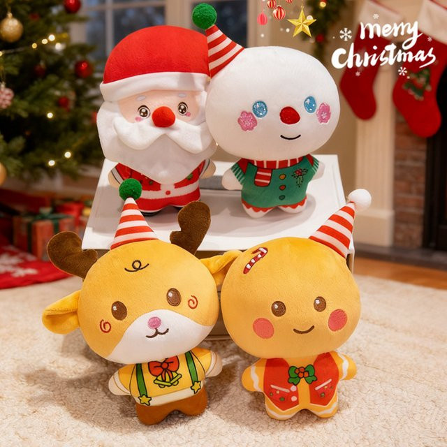 Kawaii Weihnachtsdekorationspuppe von BOOKFONG in Multicolor für Kinder und Erwachsene - Bild 1