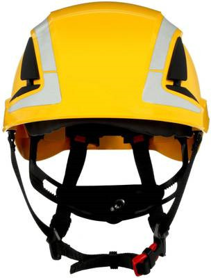 3M SecureFit X5002V-CE Schutzhelm mit UV-Sensor und Belüftung, Gelb, EN 397 und EN 12492 - Bild 2