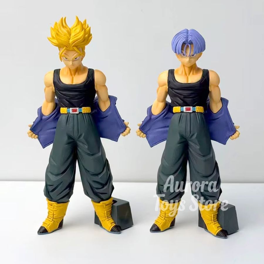 Bandai Dragon Ball Z Anime Figur Trunks aus PVC als Sammlerstück und Desktop-Ornament, Multicolor, Höhe: 19 cm - Bild 2