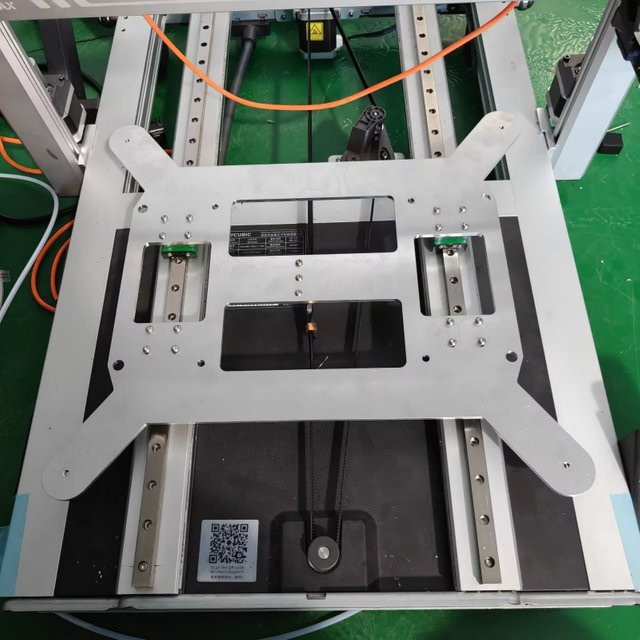 Funssor Anycubic Kobra3 Max 3D-Drucker Upgrade-Kit mit MGN12C Linear-Schienen für die Y-Achse in Silber - Bild 1