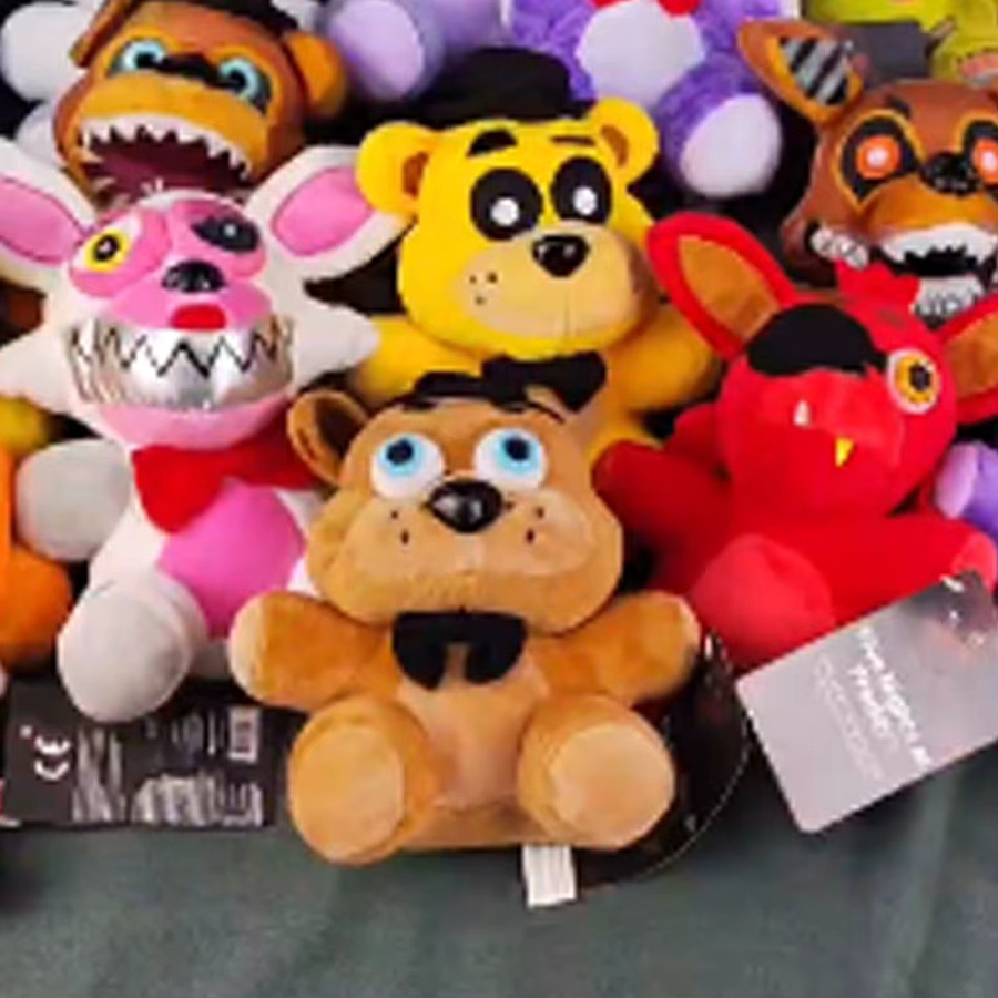 Bandai FiveNight At Freddy Fnaf Bonnie Bär Foxy Freddy, Plüschtiere Puppe - Bild 4