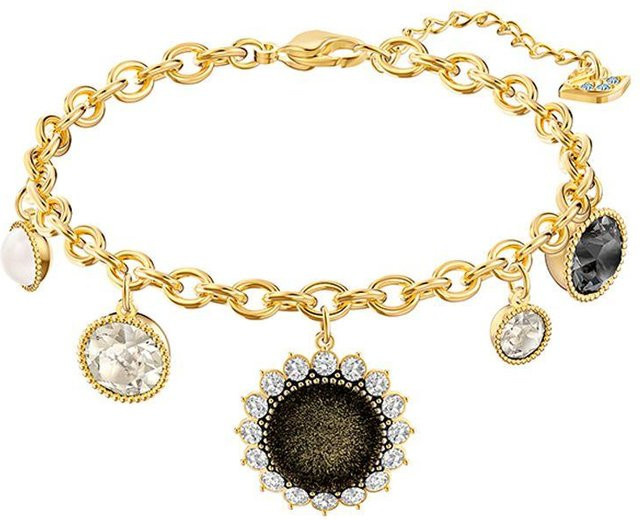 Swarovski Armband, Gold, Vintage, Kristall, Damen - Bild 1