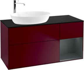 V&B Waschtischunterschrank Finion in Lackausführung, Breite: 120 cm, Tiefe: 50,1 cm, Höhe: 50,1 cm - Bild 1